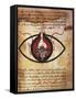 Arab Eye Treatise-null-Framed Stretched Canvas