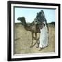 Arab Family on a Camel, Biskra (Algeria)-Leon, Levy et Fils-Framed Photographic Print