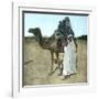 Arab Family on a Camel, Biskra (Algeria)-Leon, Levy et Fils-Framed Photographic Print