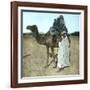 Arab Family on a Camel, Biskra (Algeria)-Leon, Levy et Fils-Framed Photographic Print