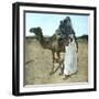 Arab Family on a Camel, Biskra (Algeria)-Leon, Levy et Fils-Framed Photographic Print