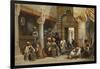 Arab Figures in a Coffee House, 1870-Carl Friedrich Heinrich Werner-Framed Giclee Print