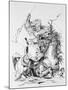 Arab Horseman-Eugene Delacroix-Mounted Giclee Print