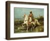 Arab Horseman-Adolf Schreyer-Framed Giclee Print