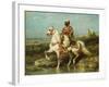 Arab Horseman-Adolf Schreyer-Framed Giclee Print