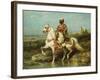 Arab Horseman-Adolf Schreyer-Framed Giclee Print