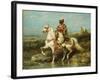 Arab Horseman-Adolf Schreyer-Framed Giclee Print