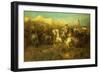 Arab Horsemen on the March-Adolf Schreyer-Framed Giclee Print