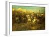 Arab Horsemen on the March-Adolf Schreyer-Framed Giclee Print