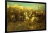 Arab Horsemen on the March-Adolf Schreyer-Framed Giclee Print