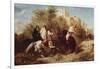 Arab Horsemen-Eugene Fromentin-Framed Giclee Print