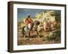 Arab Horsemen-Adolf Schreyer-Framed Giclee Print