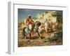 Arab Horsemen-Adolf Schreyer-Framed Giclee Print