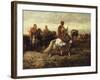 Arab Horsemen-Adolf Schreyer-Framed Giclee Print