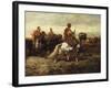 Arab Horsemen-Adolf Schreyer-Framed Giclee Print