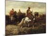 Arab Horsemen-Adolf Schreyer-Mounted Giclee Print