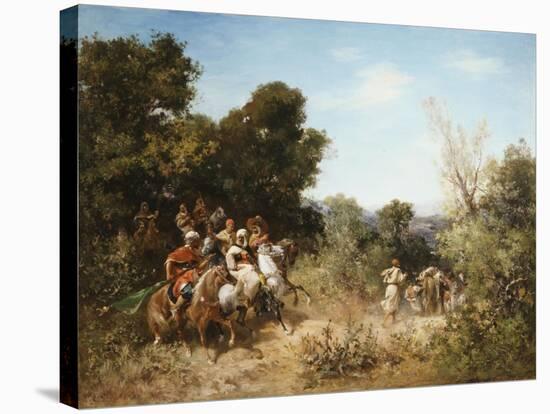 Arab Horsemen-Georges Washington-Stretched Canvas