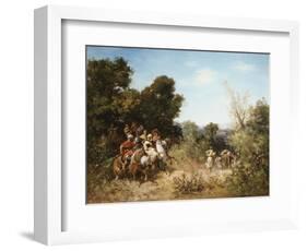 Arab Horsemen-Georges Washington-Framed Giclee Print