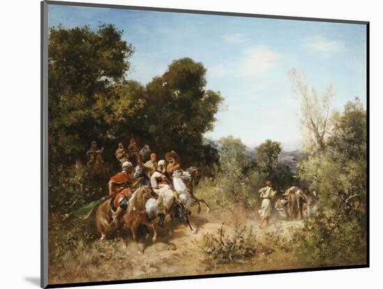 Arab Horsemen-Georges Washington-Mounted Giclee Print