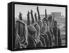 Arab Legion Standing in Formation-null-Framed Stretched Canvas
