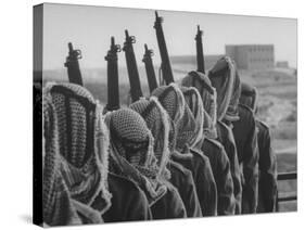 Arab Legion Standing in Formation-null-Stretched Canvas