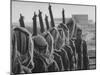 Arab Legion Standing in Formation-null-Mounted Photographic Print