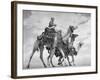 Arab Legionnaries Riding their Camels-John Phillips-Framed Photographic Print