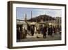 Arab Market, 1873, Painting by Marco De Gregorio (1829-1876), 57X97 Cm-null-Framed Giclee Print