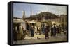 Arab Market, 1873-Marco De Gregorio-Framed Stretched Canvas