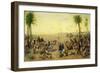 Arab Market-J. Cruciani-Framed Giclee Print