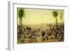 Arab Market-J. Cruciani-Framed Giclee Print