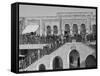 Arab meeting at the Rawdat el Maaref School on site of the Tower of Antonia, 1929-null-Framed Stretched Canvas