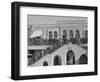 Arab meeting at the Rawdat el Maaref School on site of the Tower of Antonia, 1929-null-Framed Photographic Print