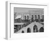 Arab meeting at the Rawdat el Maaref School on site of the Tower of Antonia, 1929-null-Framed Photographic Print