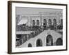Arab meeting at the Rawdat el Maaref School on site of the Tower of Antonia, 1929-null-Framed Photographic Print