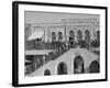 Arab meeting at the Rawdat el Maaref School on site of the Tower of Antonia, 1929-null-Framed Photographic Print