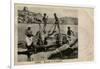 Arab Men with Crocodiles, Cairo, Egypt-null-Framed Photographic Print