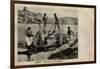 Arab Men with Crocodiles, Cairo, Egypt-null-Framed Photographic Print