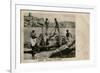 Arab Men with Crocodiles, Cairo, Egypt-null-Framed Photographic Print