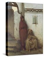 Arab Mendicants-Jean Raymond Hippolyte Lazerges-Stretched Canvas