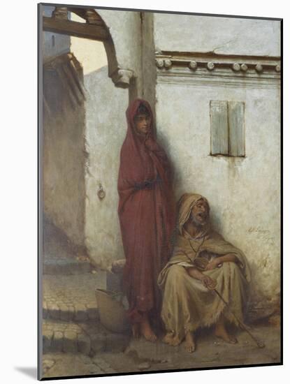 Arab Mendicants-Jean Raymond Hippolyte Lazerges-Mounted Giclee Print