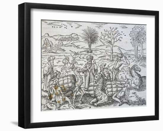 Arab Merchants in Syria-Andre Thevet-Framed Giclee Print