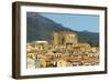 Arab-Norman Castle Dating from 1316 That Gives This Town Near Cefalu its Name of Good Castle-Rob Francis-Framed Photographic Print