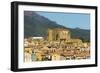 Arab-Norman Castle Dating from 1316 That Gives This Town Near Cefalu its Name of Good Castle-Rob Francis-Framed Photographic Print