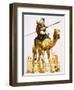 Arab on Camel-Angus Mcbride-Framed Giclee Print