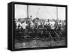 Arab Pearl Divers at Work, 1903-null-Framed Stretched Canvas