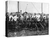 Arab Pearl Divers at Work, 1903-null-Stretched Canvas