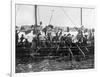 Arab Pearl Divers at Work, 1903-null-Framed Premium Giclee Print