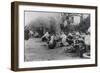 Arab Refugees are Living in the Open Air Near Jericho, Palestine, Dec. 14, 1948-null-Framed Photo