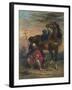 Arab Rider-Eugene Delacroix-Framed Giclee Print